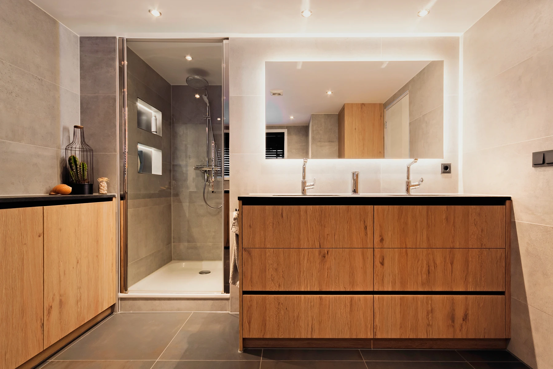 Badkamerkast en -meubel Scheepsbetimmering